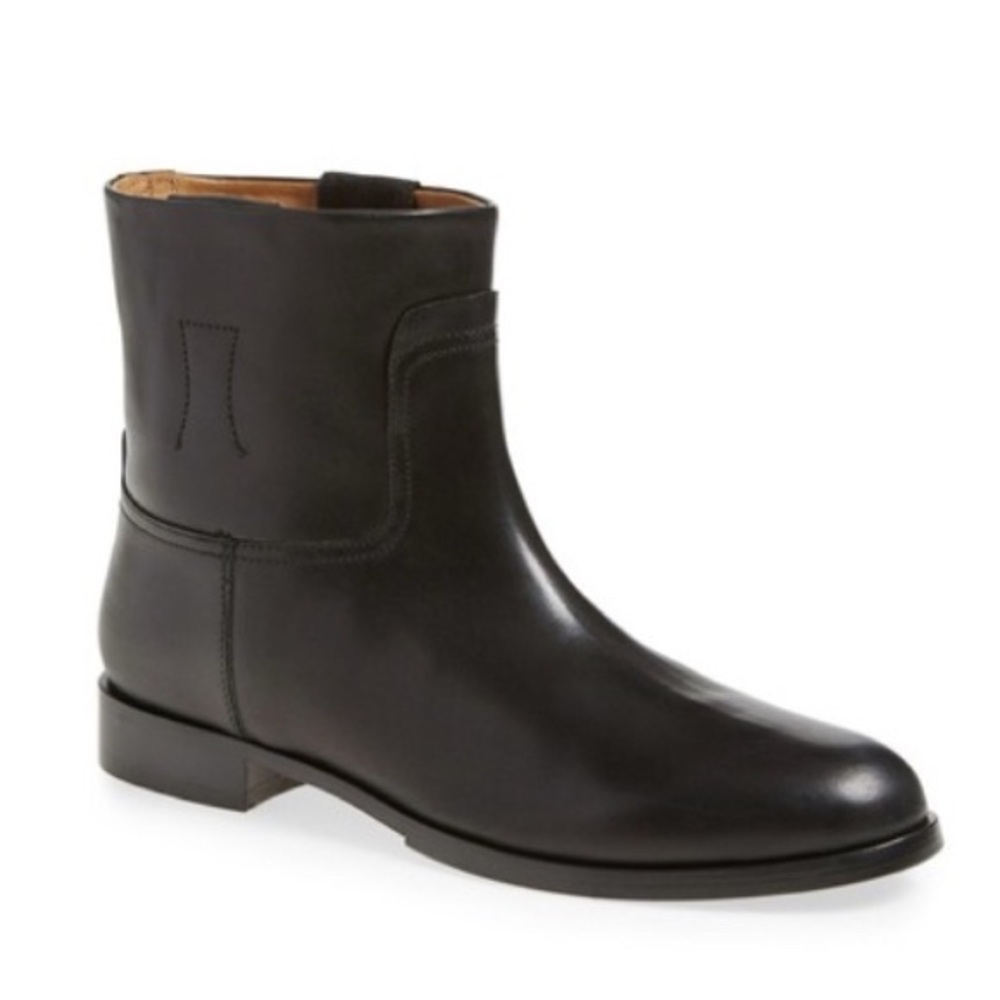 Rag & Bone Black Leather Ankle Boots